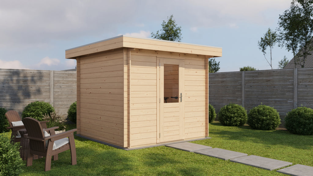 Gartenhaus Aalen 250 cm x 250 cm