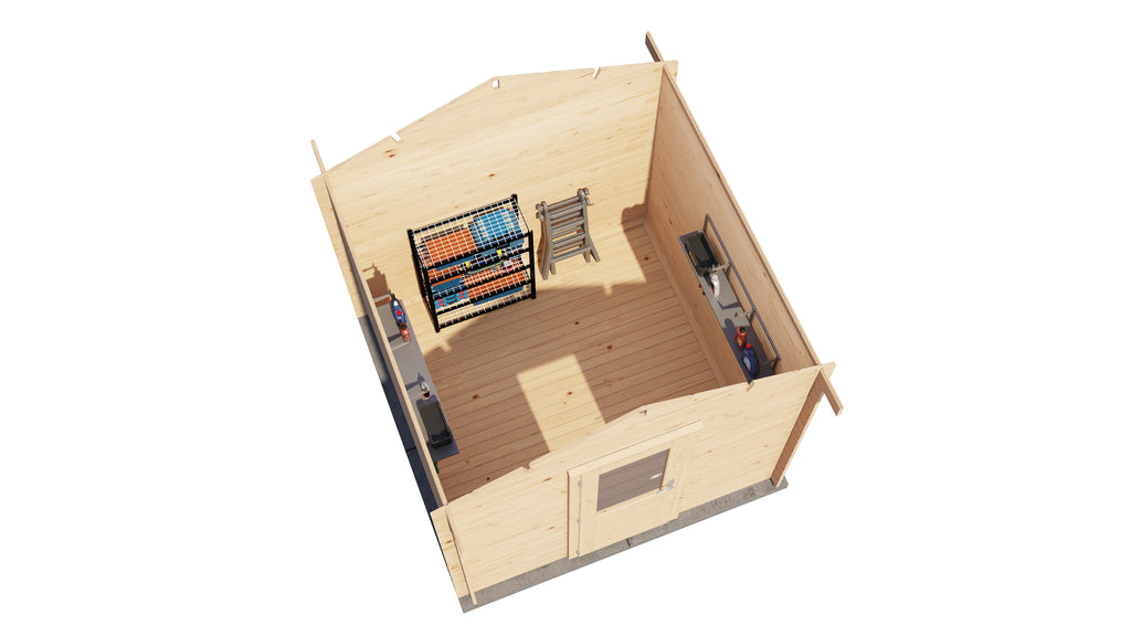 Gartenhaus Emden 250 cm x 250 cm