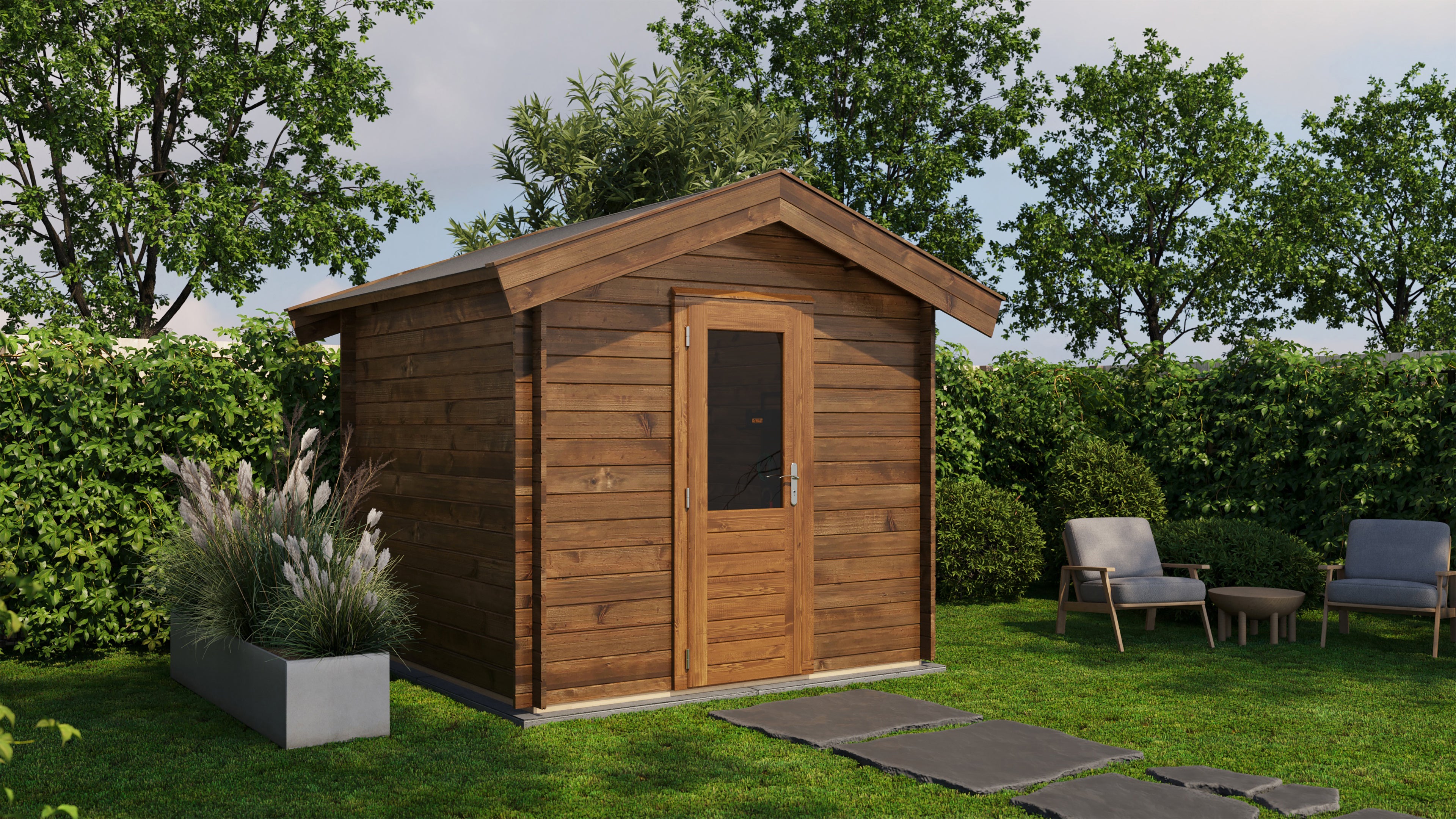 Gartenhaus Emden 250 cm x 250 cm