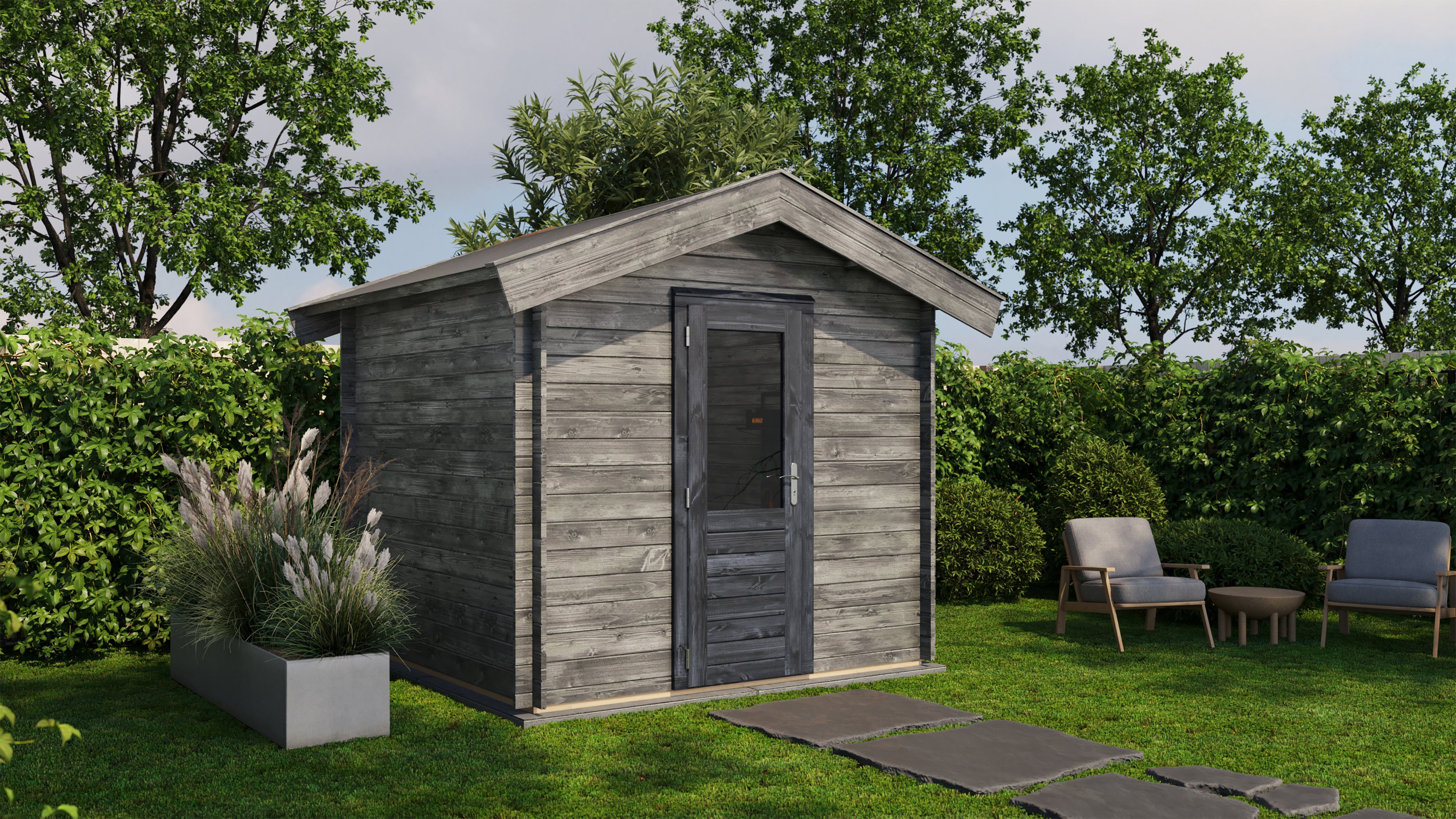 Gartenhaus Emden 250 cm x 250 cm