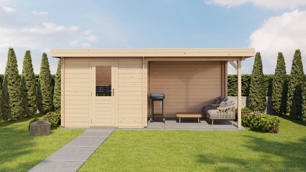 Gartenhaus Amberg 550 cm x 250 cm