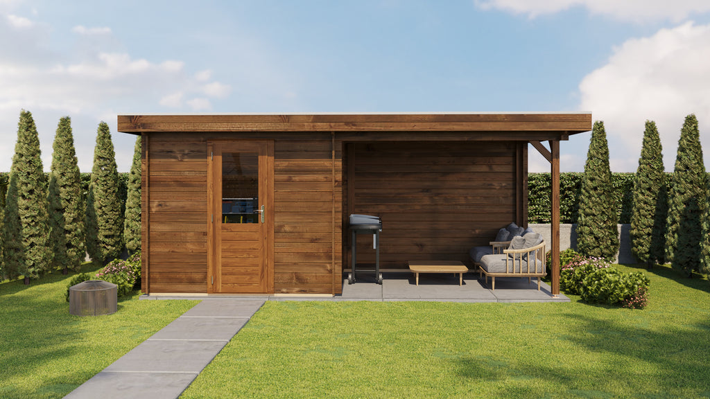 Gartenhaus Amberg 550 cm x 250 cm