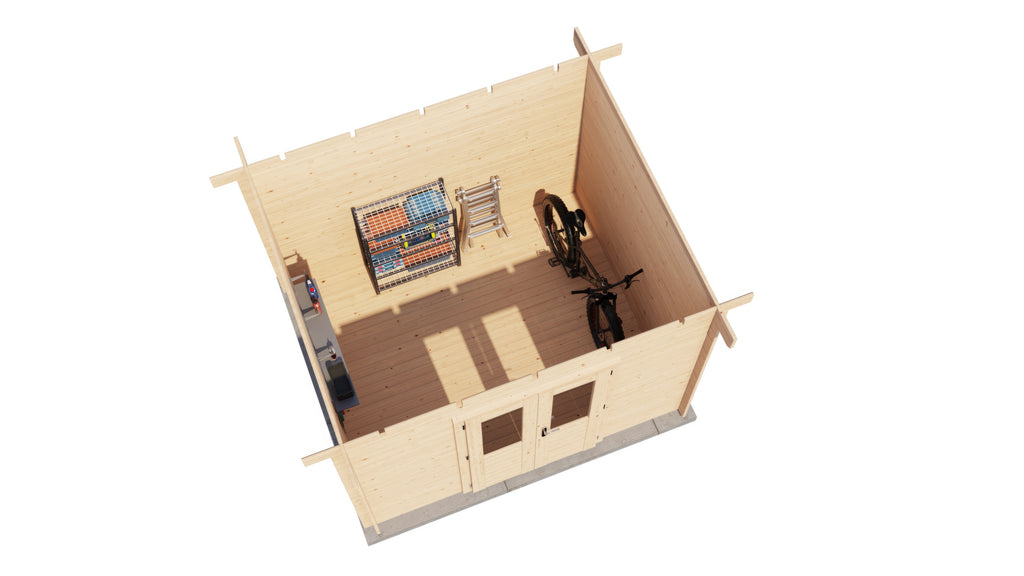 Gartenhaus Backnang 300 cm x 250 cm