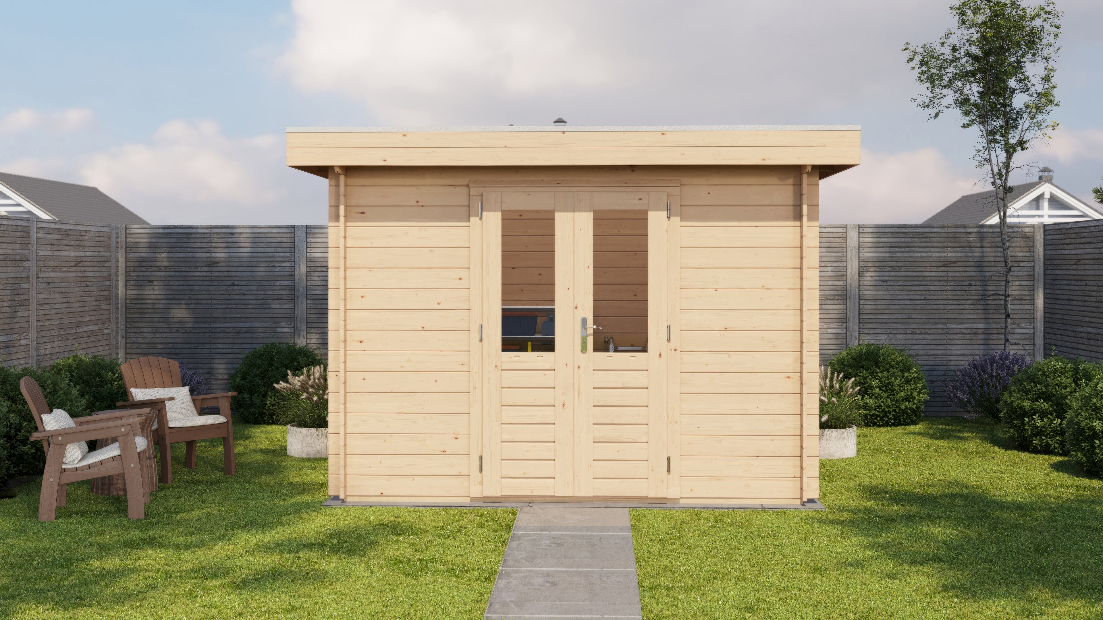 Gartenhaus Backnang 300 cm x 250 cm