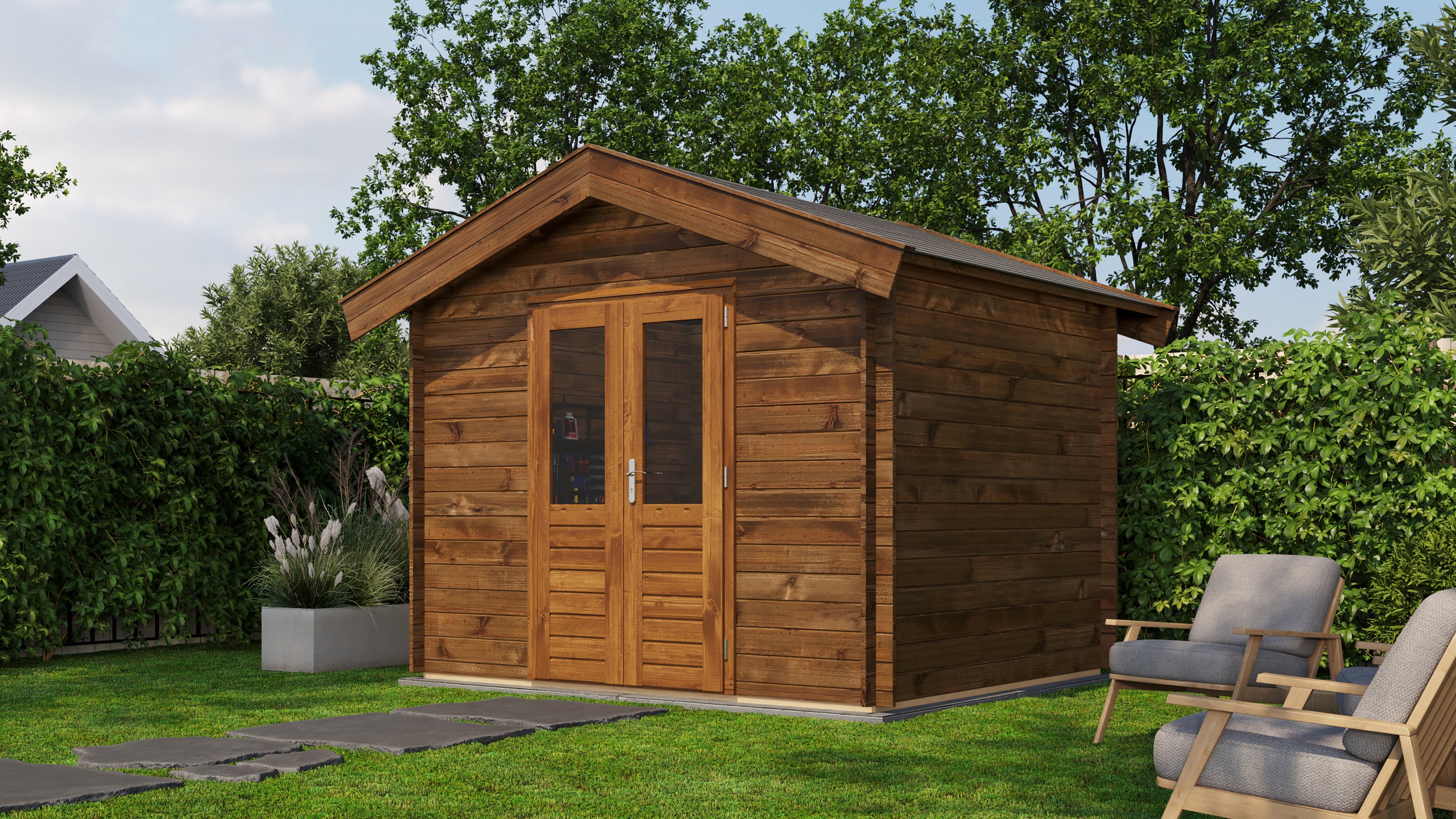 Gartenhaus Esslingen 300 cm x 250 cm