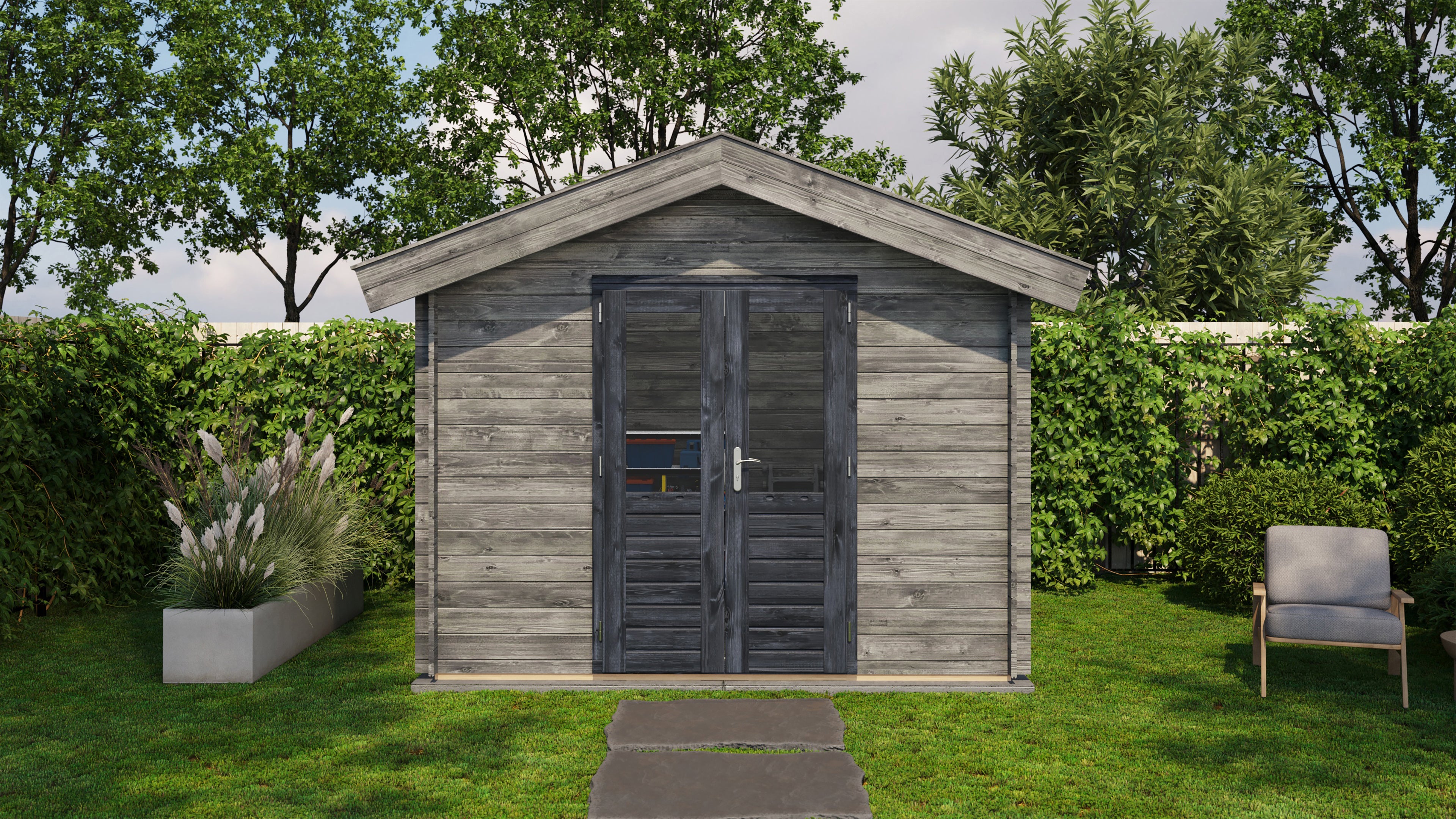 Gartenhaus Esslingen 300 cm x 250 cm