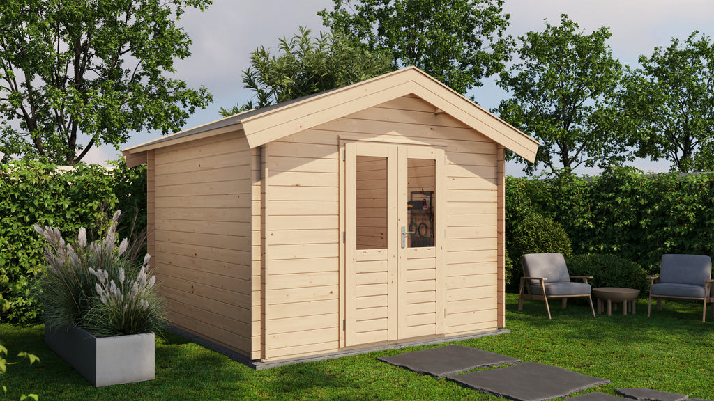 Gartenhaus Friedrichshafen 300 cm x 300 cm