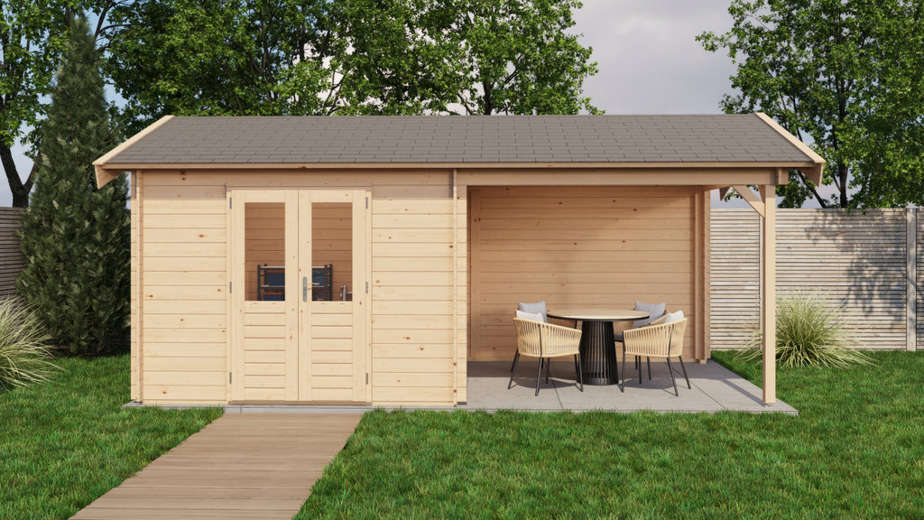 Gartenhaus Fulda 600 cm x 300 cm