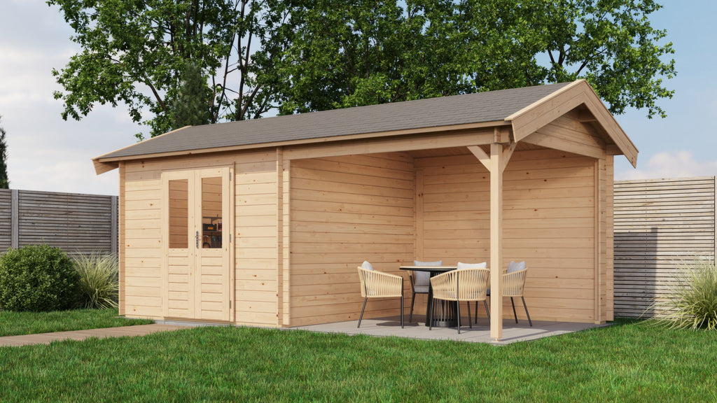 Gartenhaus Fulda 600 cm x 300 cm