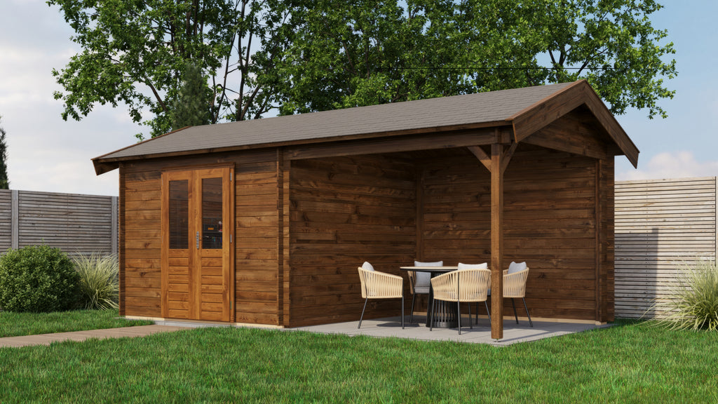 Gartenhaus Fulda 600 cm x 300 cm