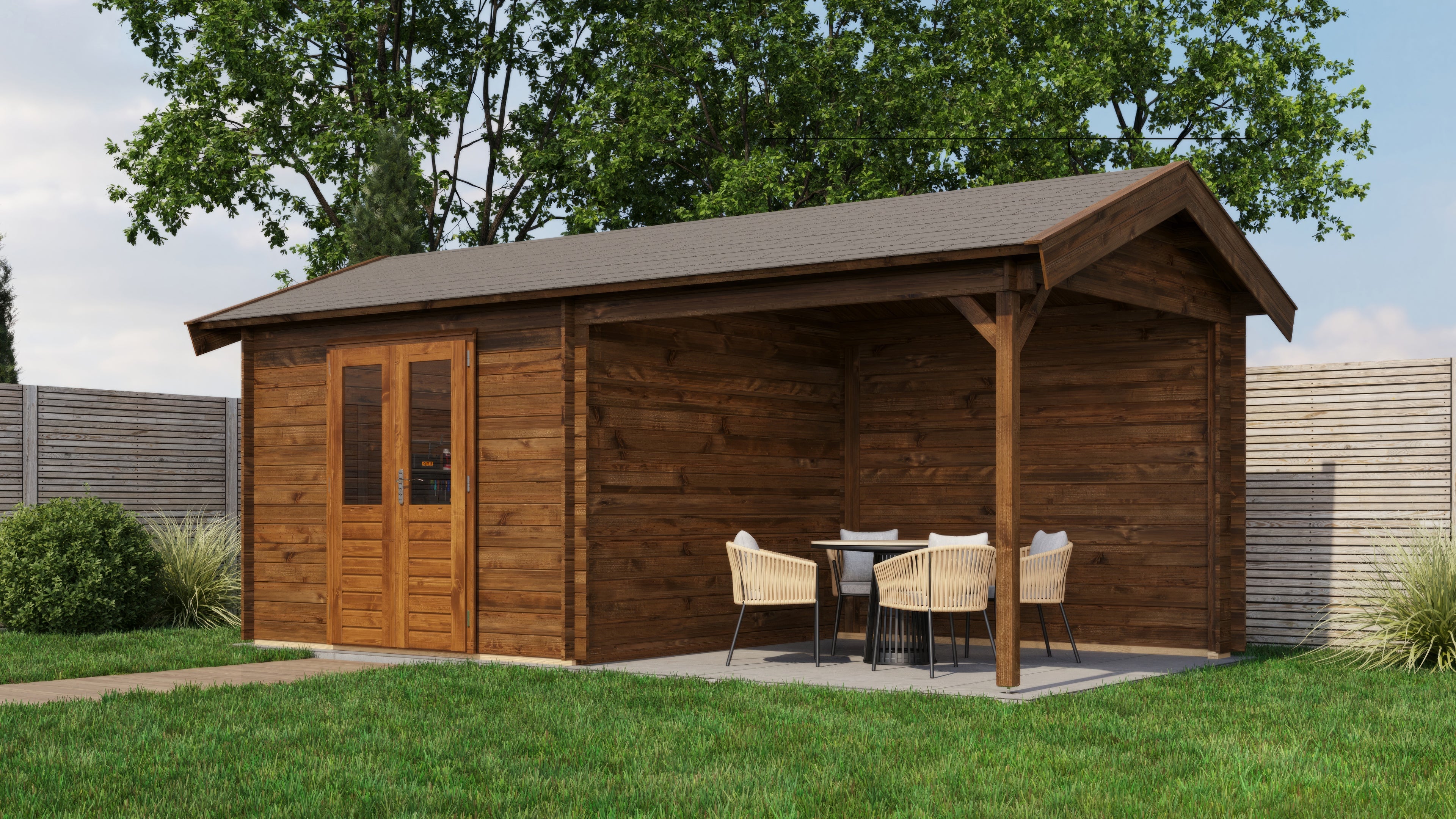 Gartenhaus Fulda 600 cm x 300 cm