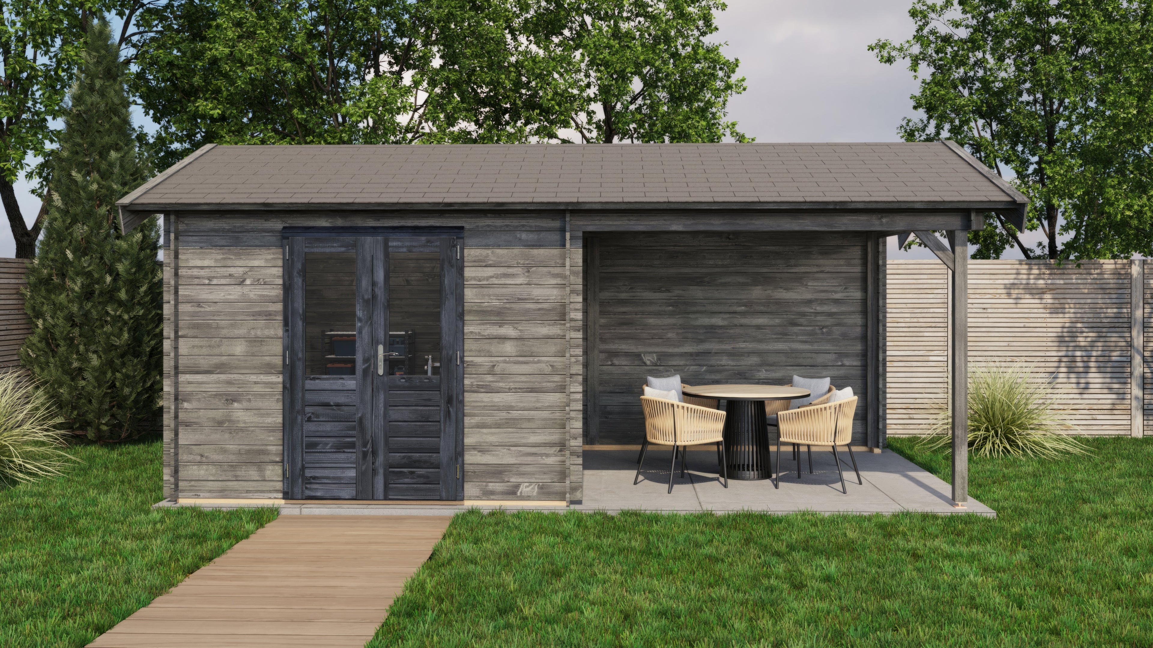 Gartenhaus Fulda 600 cm x 300 cm