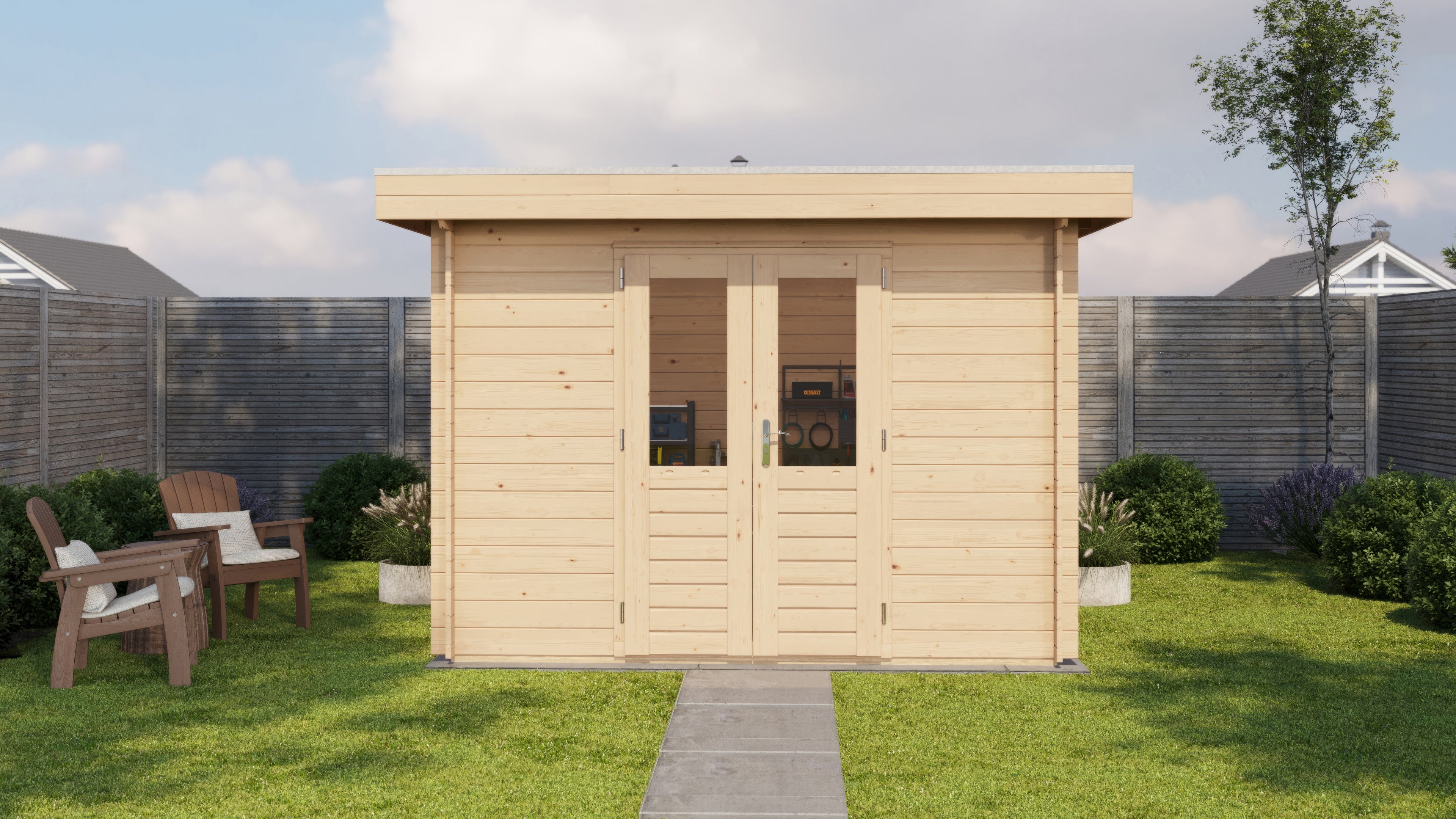 Gartenhaus Bergisch Gladbach 300 cm x 400 cm