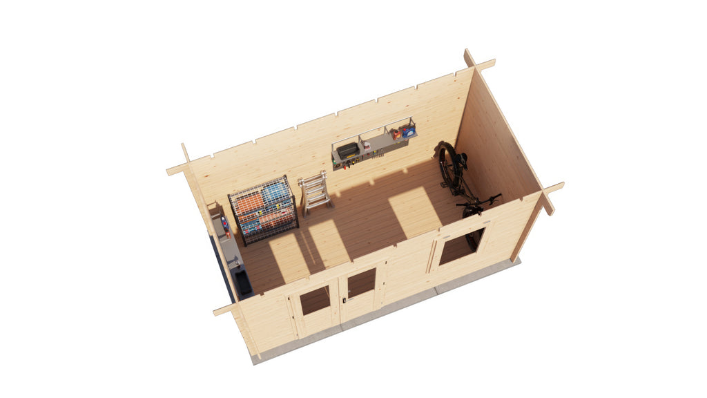 Gartenhaus Bergisch Gladbach 400 cm x 200 cm