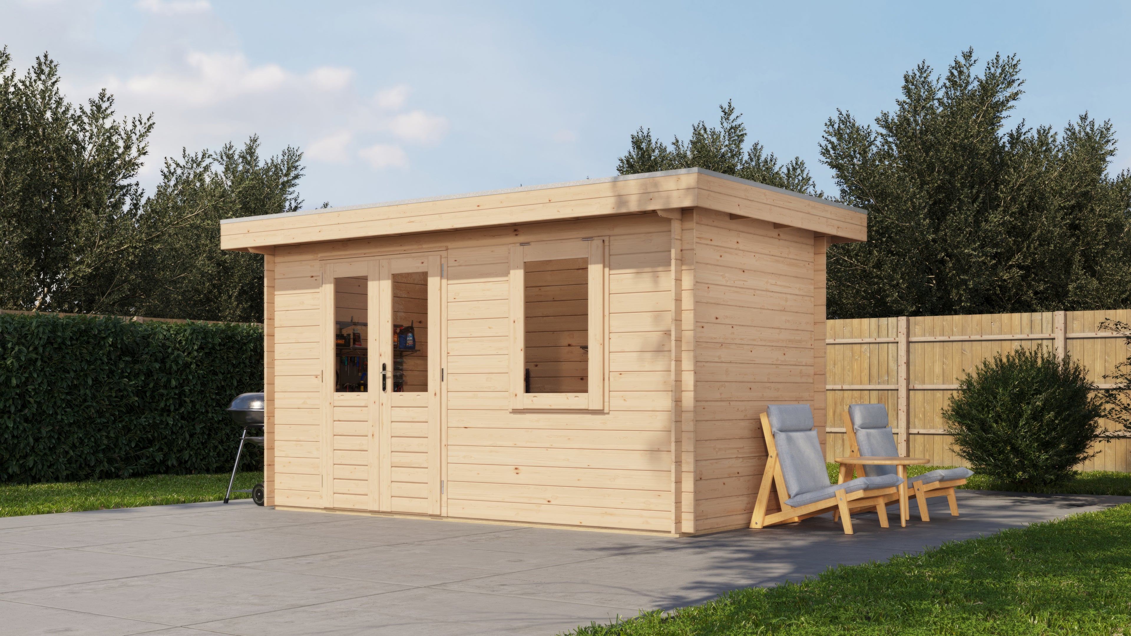 Gartenhaus Bergisch Gladbach 400 cm x 200 cm