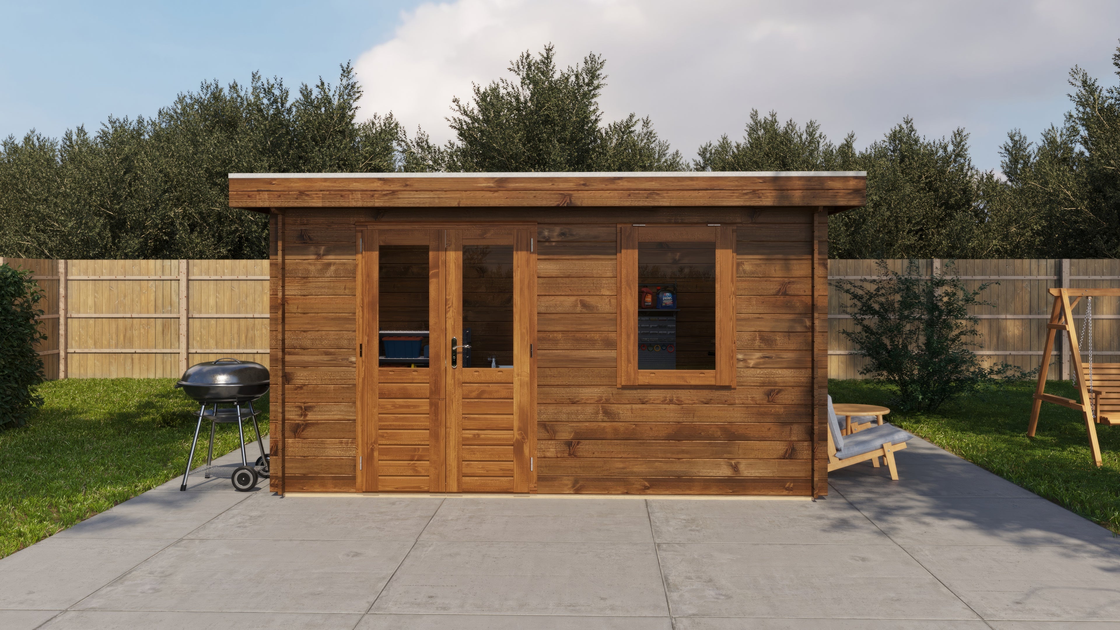 Gartenhaus Bergisch Gladbach 400 cm x 200 cm