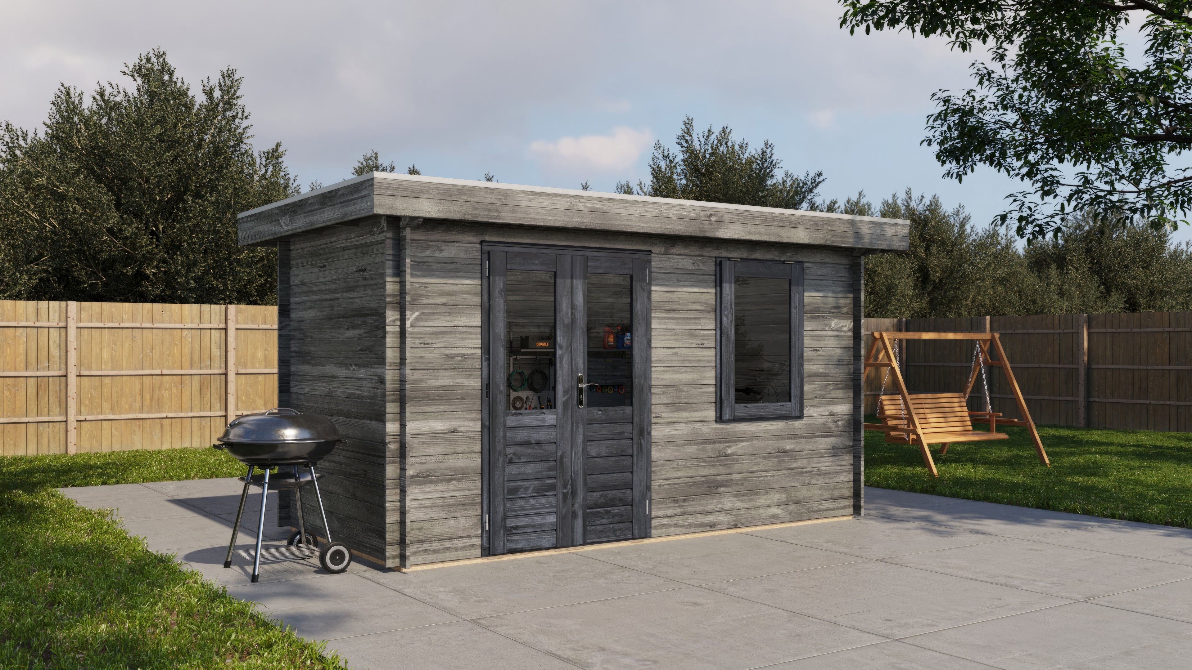 Gartenhaus Bergisch Gladbach 400 cm x 200 cm