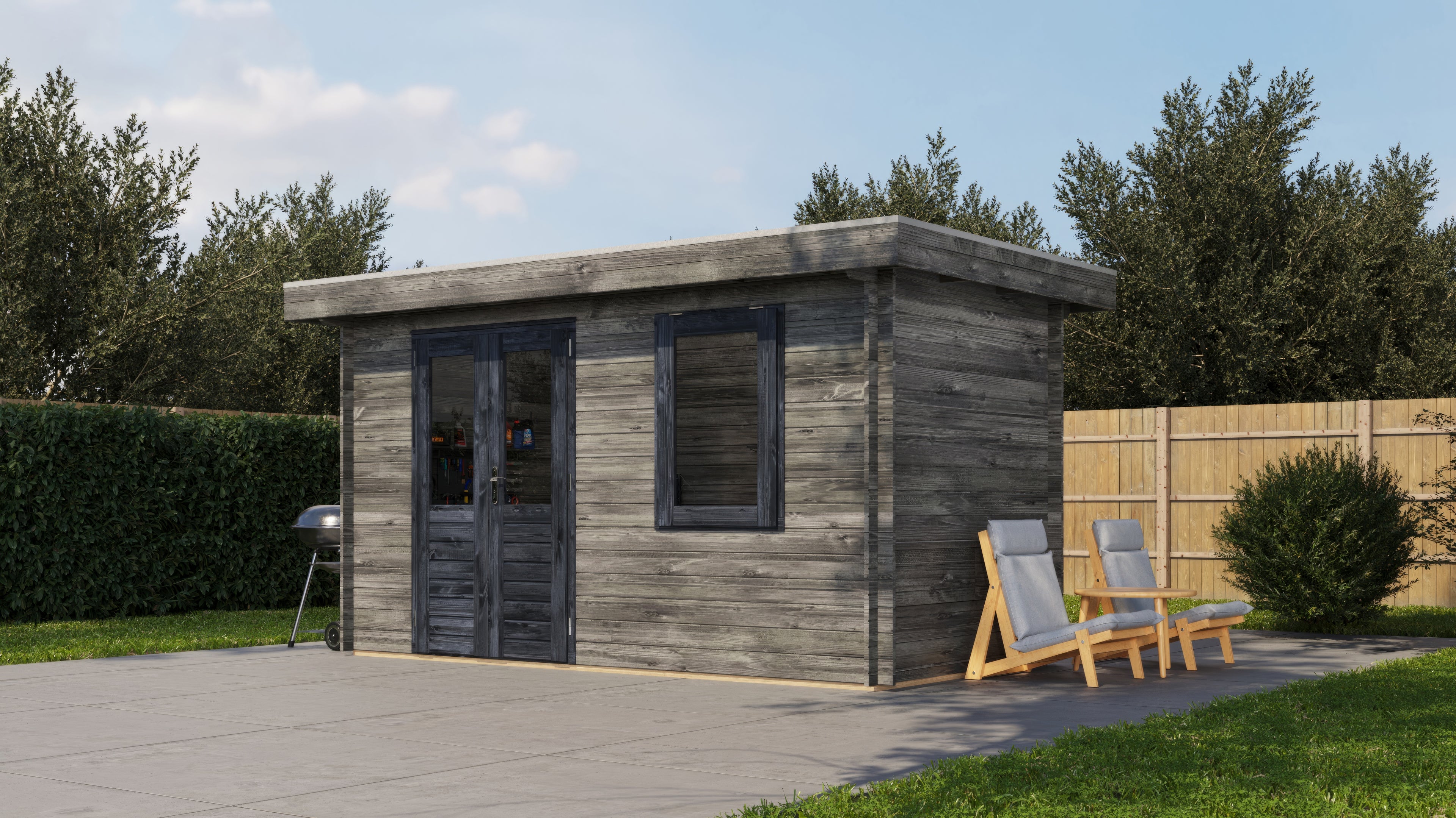 Gartenhaus Bergisch Gladbach 400 cm x 200 cm