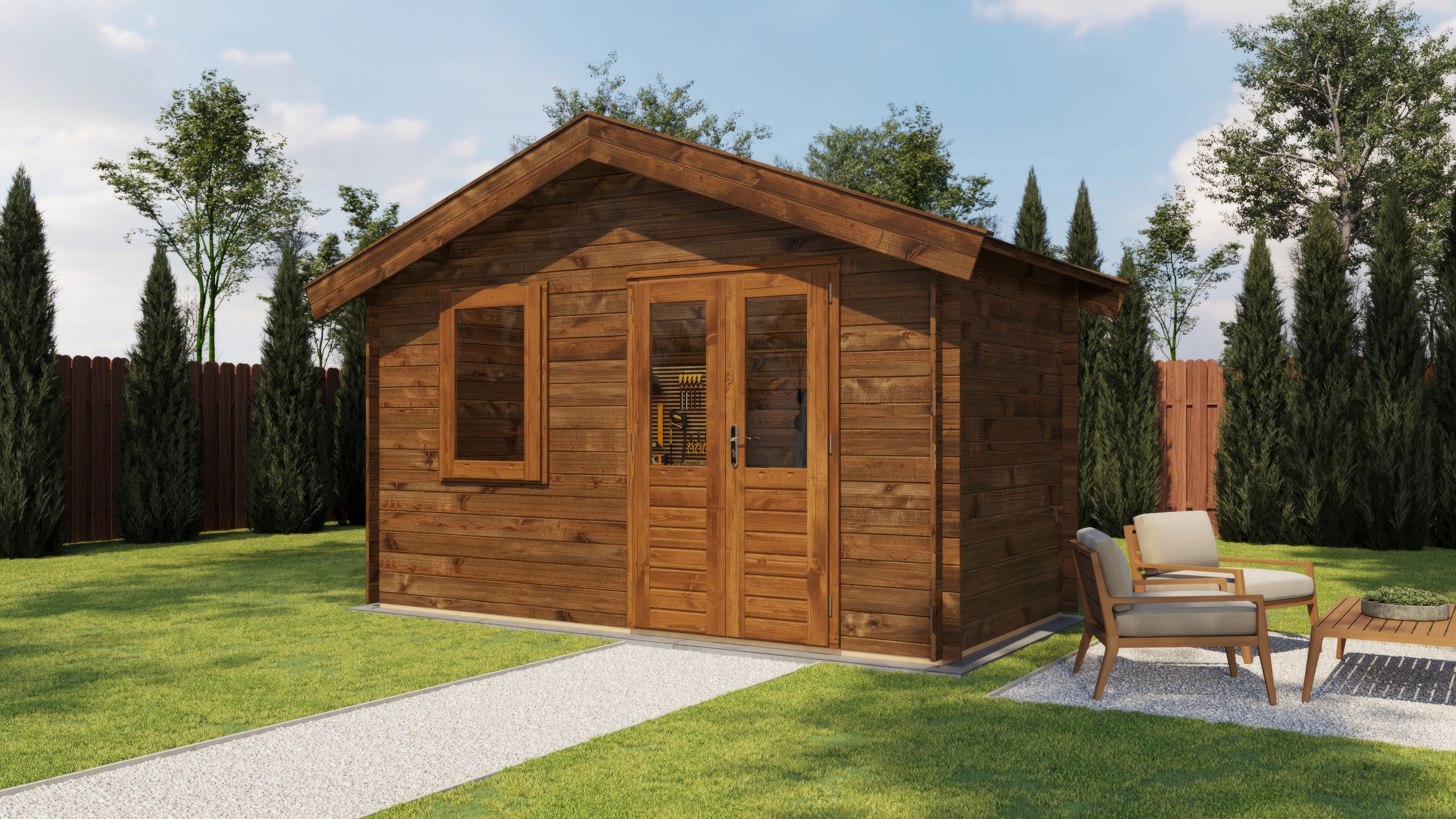 Gartenhaus Gera 400 cm x 300 cm