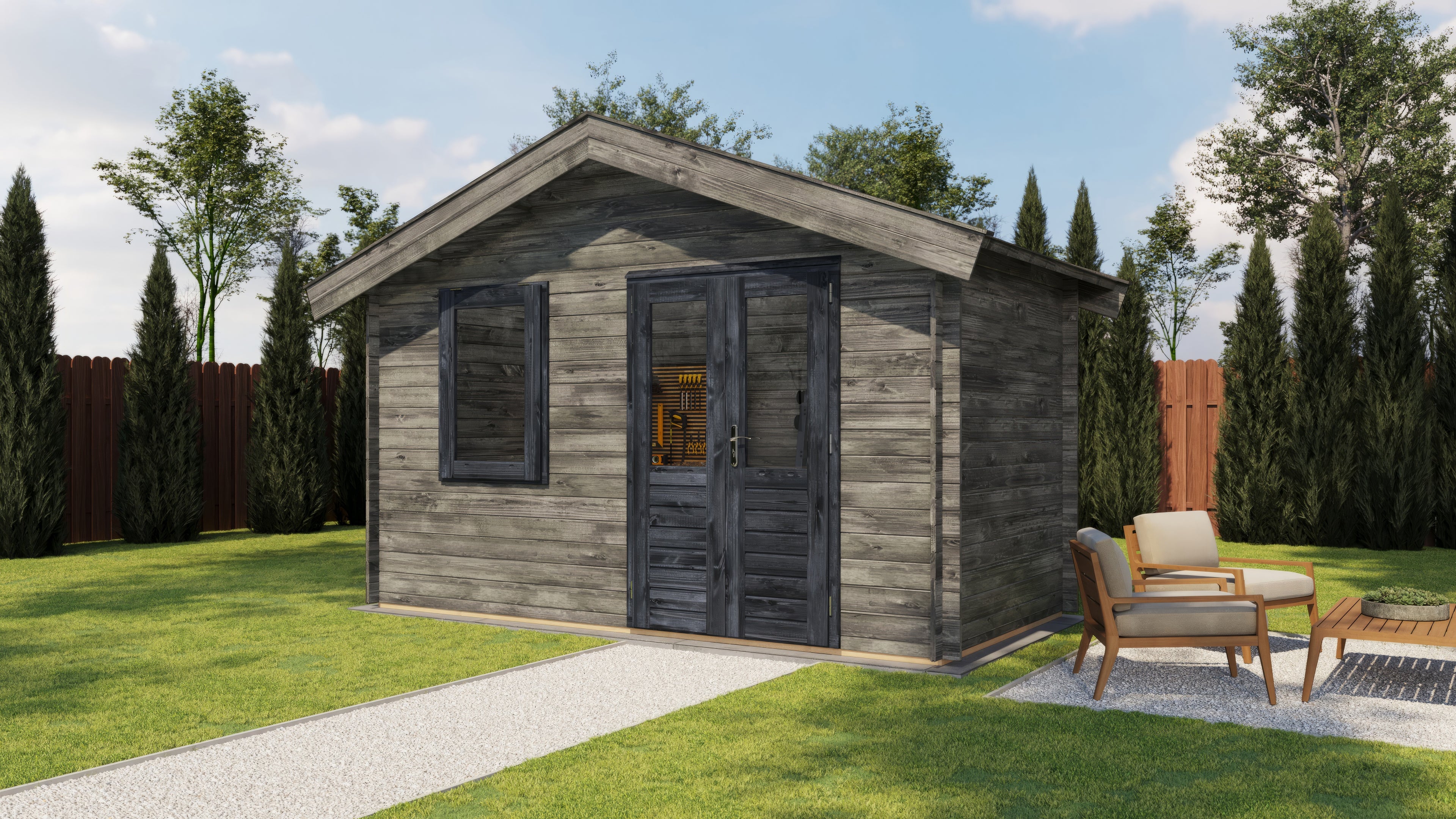 Gartenhaus Gera 400 cm x 300 cm