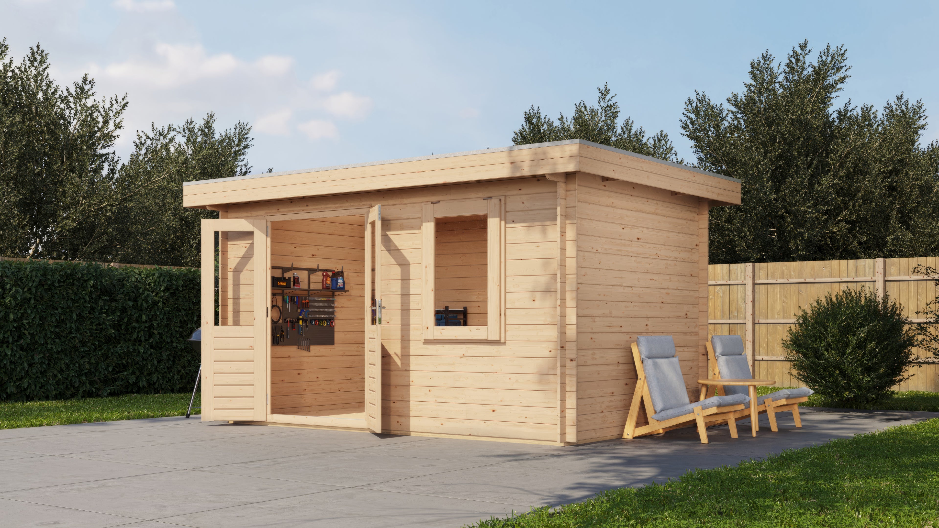 Gartenhaus Bergisch Gladbach 400 cm x 250 cm