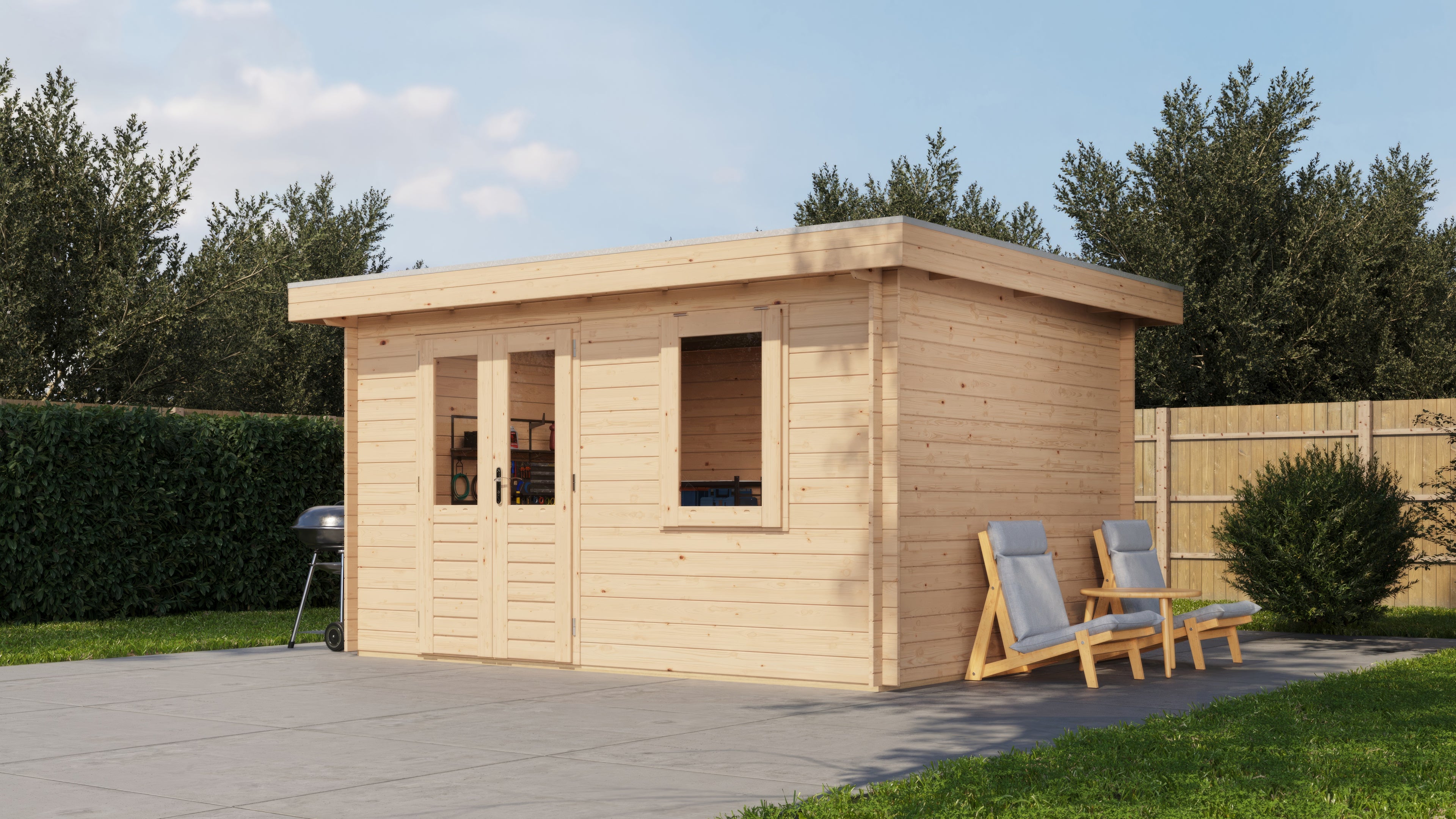 Gartenhaus Bergisch Bremerhaven 400 cm x 300 cm
