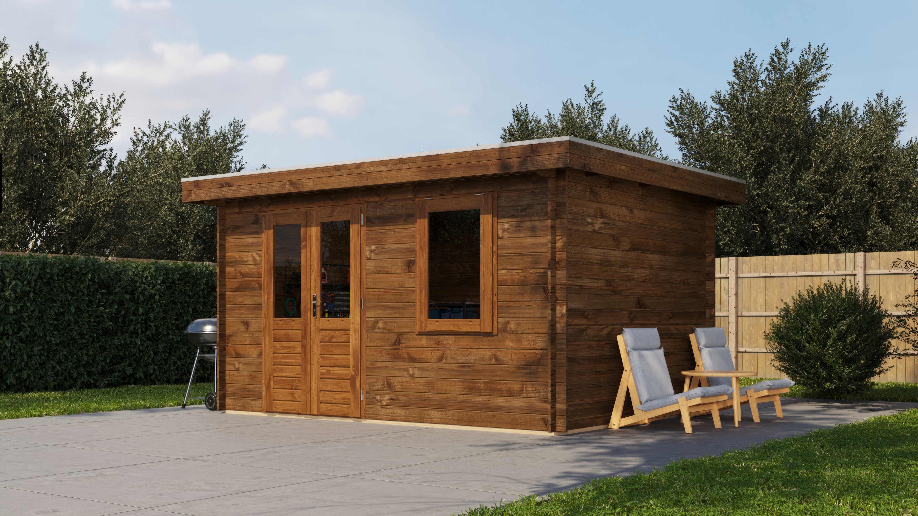Gartenhaus Bergisch Bremerhaven 400 cm x 300 cm