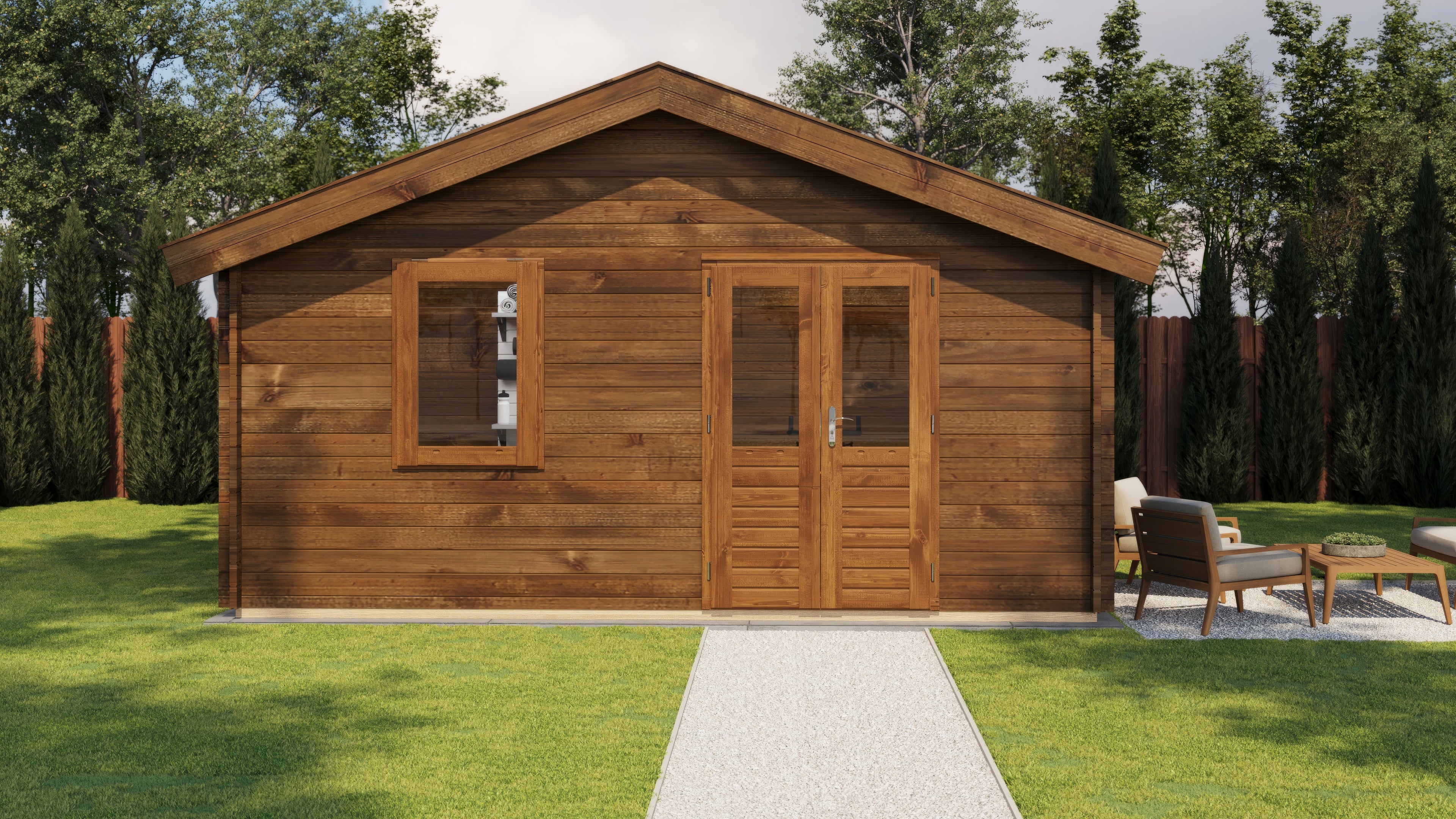 Gartenhaus Halle 500 cm x 300 cm