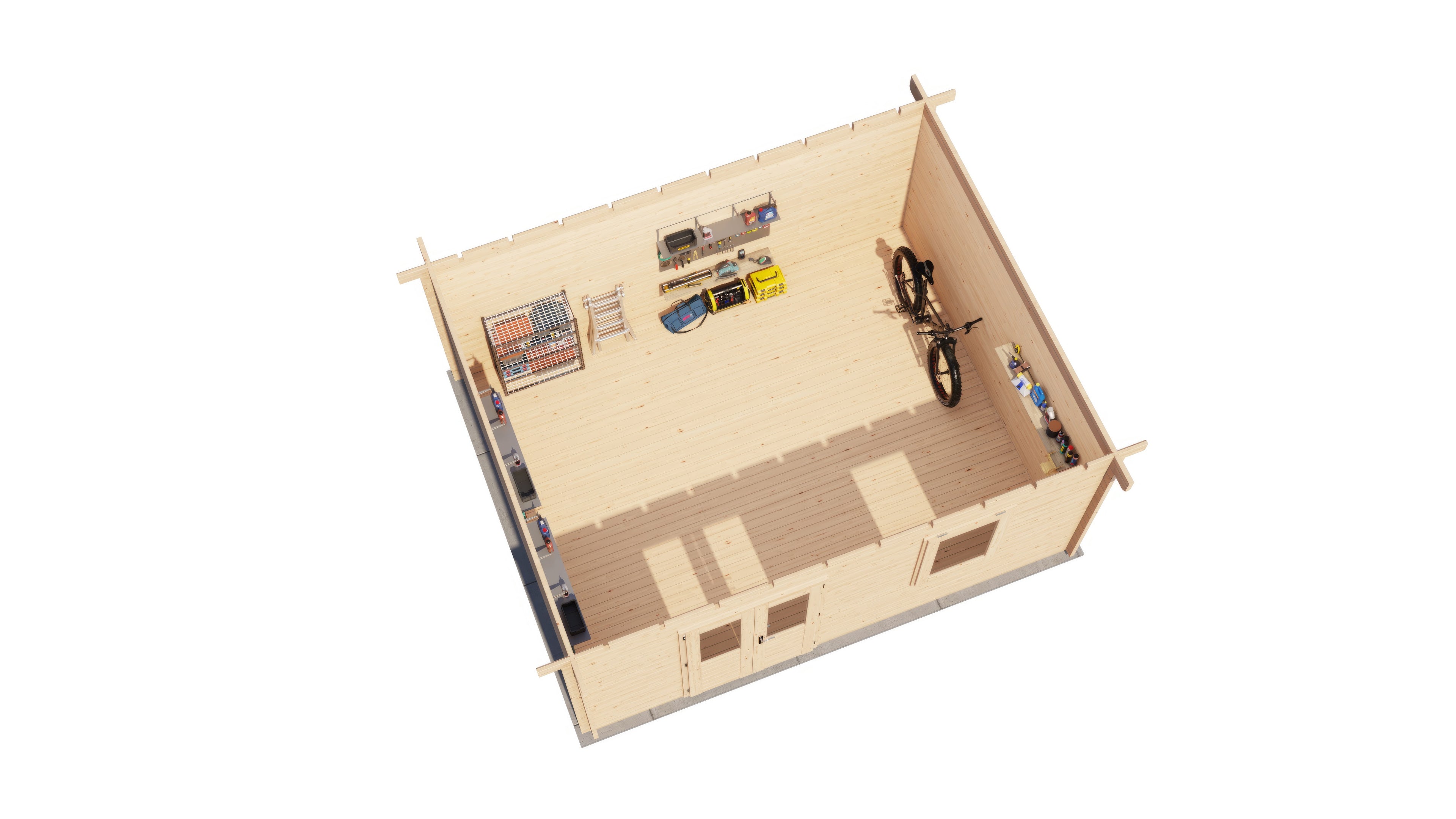 Gartenhaus Bergisch Dessau 500 cm x 400 cm