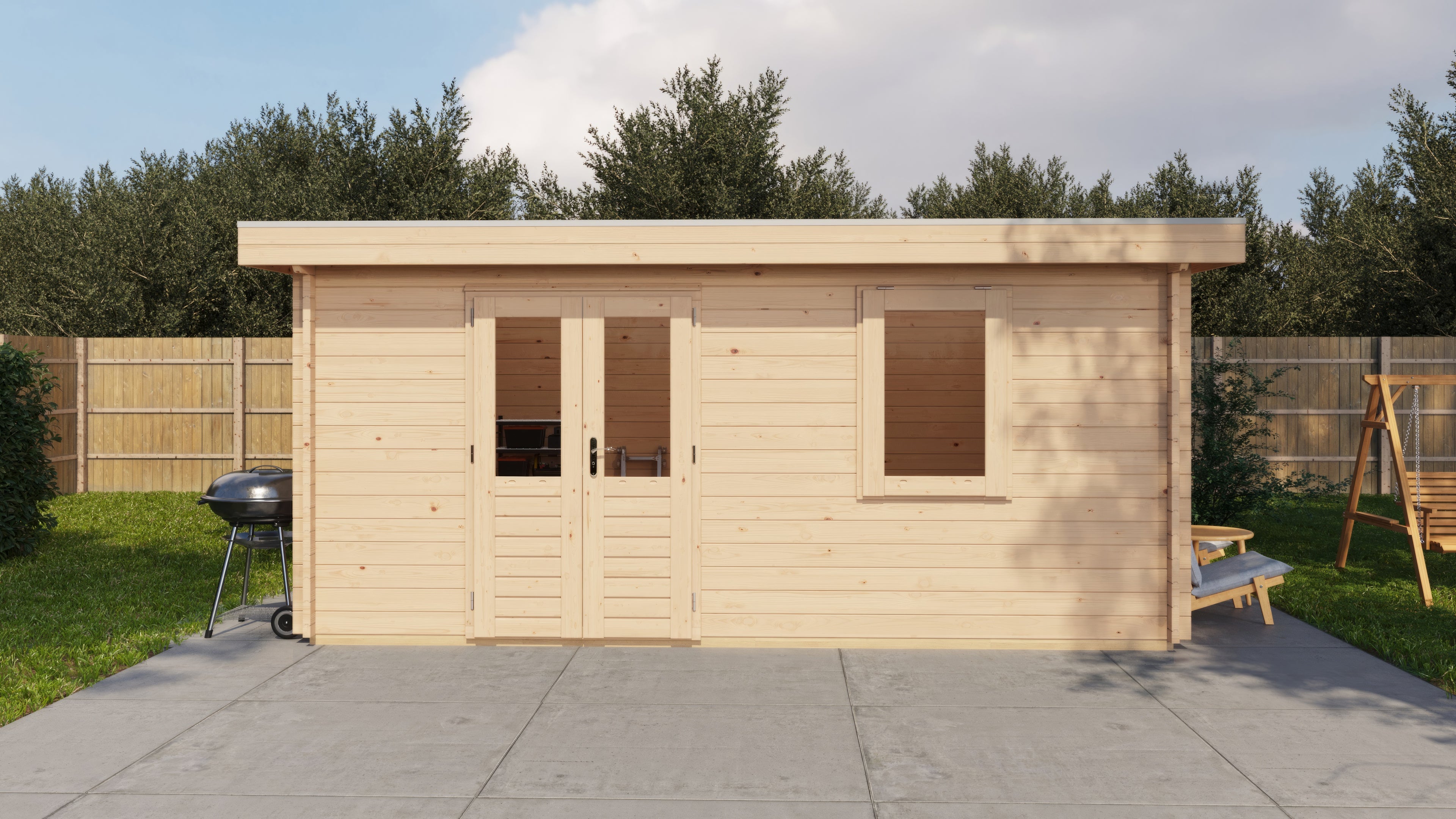 Gartenhaus Bergisch Dessau 500 cm x 400 cm