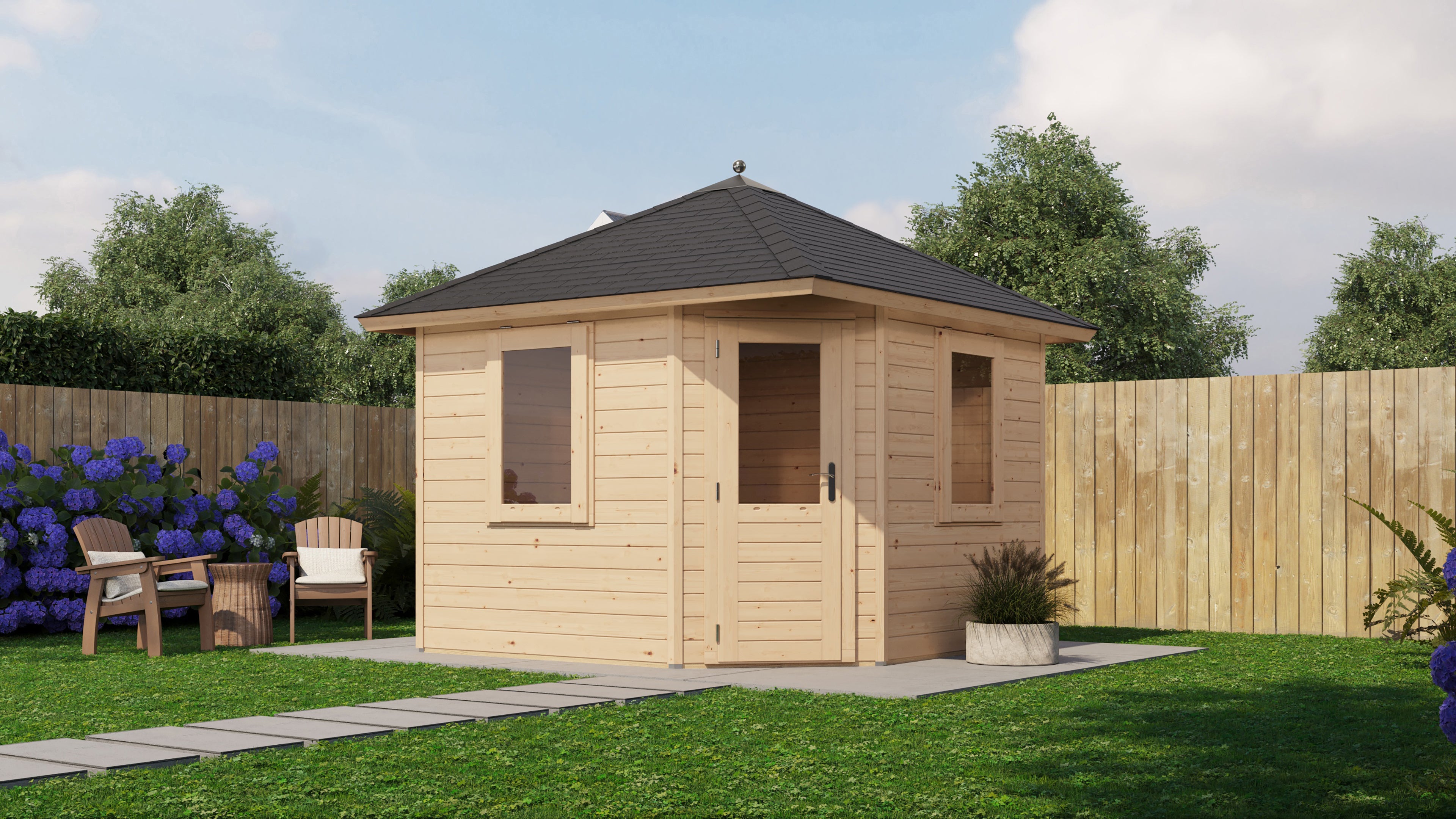 Gartenhaus Mainz 300 cm x 300 cm